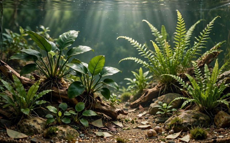 Low-Tech Planted Tank Setup for Beginners